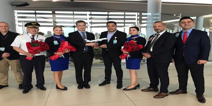 China Eastern Airlines, İstanbul Havalimanı'na sefer başlattı