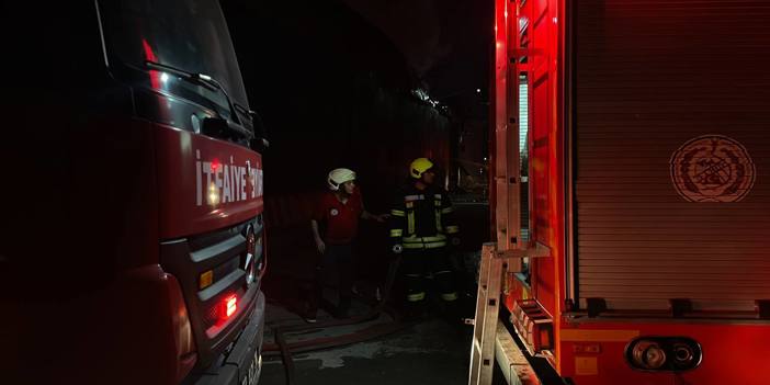 Mersin'de çıkan yangın söndürüldü