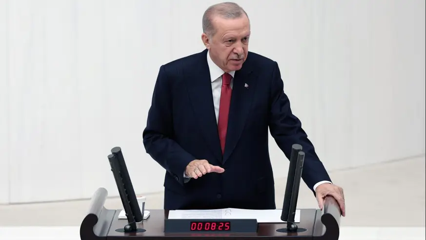 Cumhurbaşkanı Erdoğan, yasama yılının açılışında Meclis Genel Kurulu'nda konuştu;'İsrail gözünü vatan toprağımızda'