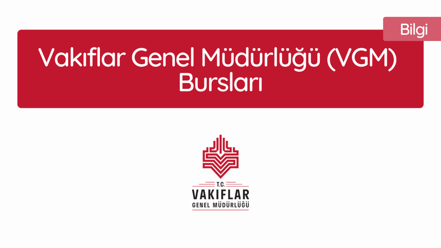 Vakıflardan burs çağrısı