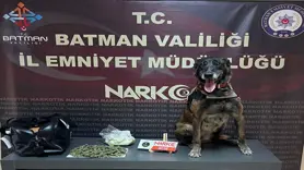 Batman’da durdurulan yolcu otobüsünde skunk madde uyuşturucu yakalandı