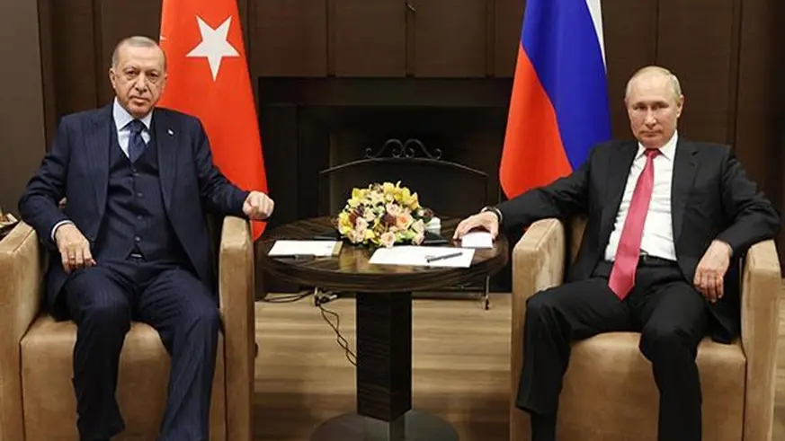 Cumhurbaşkanı Erdoğan Putin ile görüştü