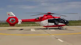 Diyarbakır'da ambulans helikopter kalça kemiği kırılan 71 yaşındaki kadın için havalandı