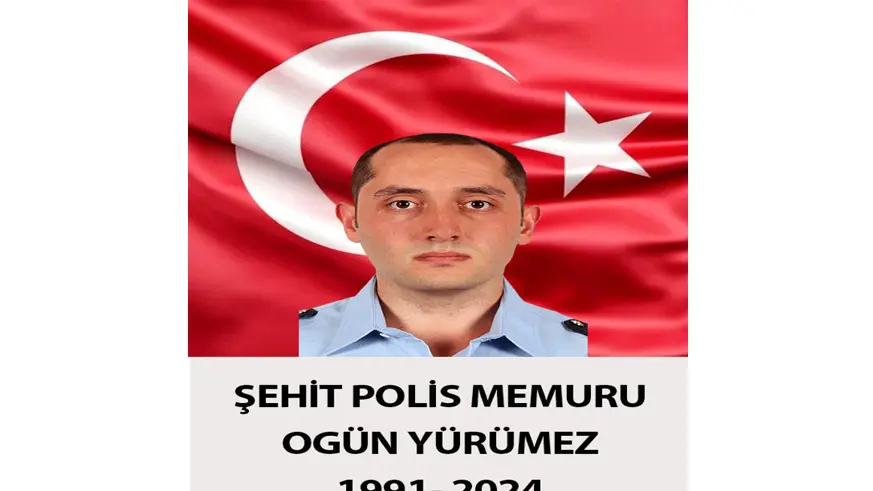 Şehit polis Ogün Yürümez’in cenazesi Adli Tıp Kurumundan alındı