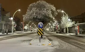 Türkiye'de en soğuk gece eksi 18,3 dereceyle Bolu'da yaşandı