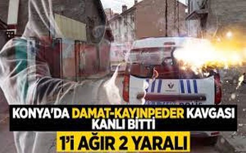 (Video) Kayınpeder damat kavgası