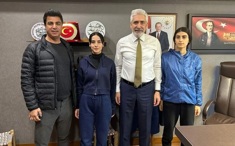 Diyarbakırlı milli Taekwandocular TBMM’de 