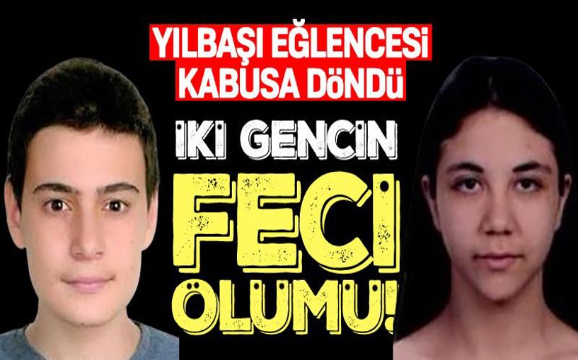 (Video) Üniversite öğrencisi iki gencin feci ölümü