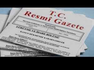 YSK kararı Resmi Gazete'de