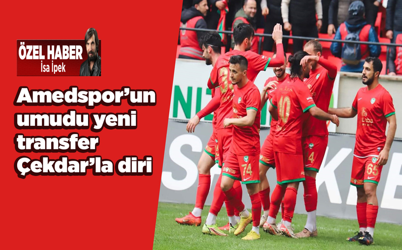 Çekdar yıldızlaştı, Amedspor zirveye yaklaştı