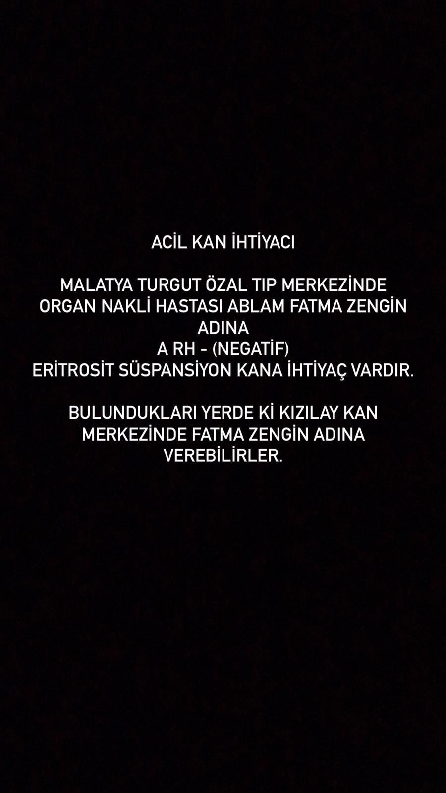 Acil kan ihtiyacı