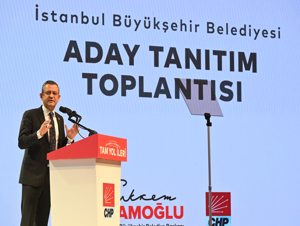 CHP Genel Başkanı Özel, aday tanıtım toplantısında konuştu