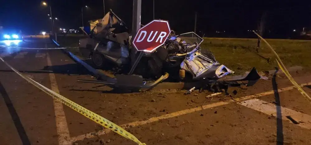 Hatay'da feci kaza: 1 ölü