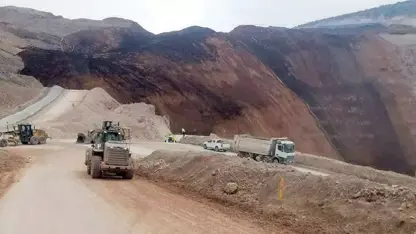 Erzincan'daki maden faciasında 