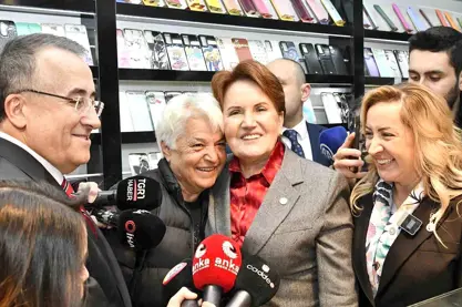 Akşener’den esnaf ziyareti