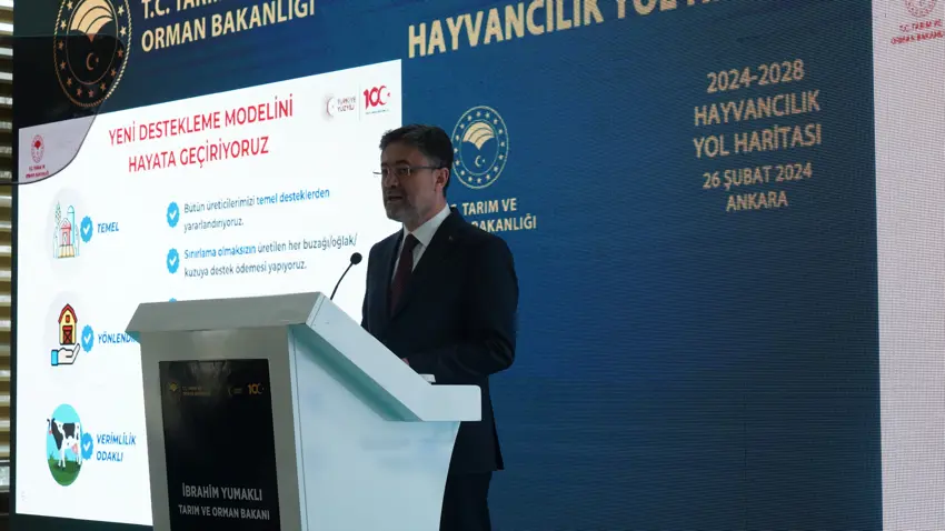 Türkiye'nin 2024-2028 hayvancılık yol haritası belli oldu