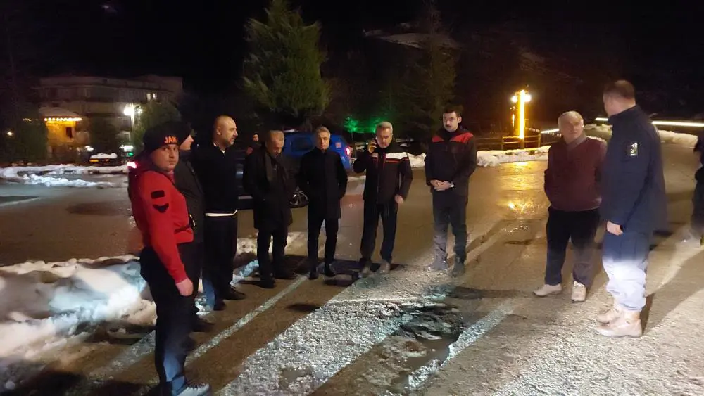 Rize'de çığ düştü: 1 yaralı