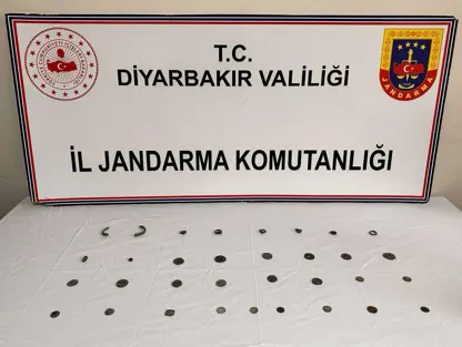 Diyarbakır’da tarihi objeleri satmaya çalışanlara operasyon