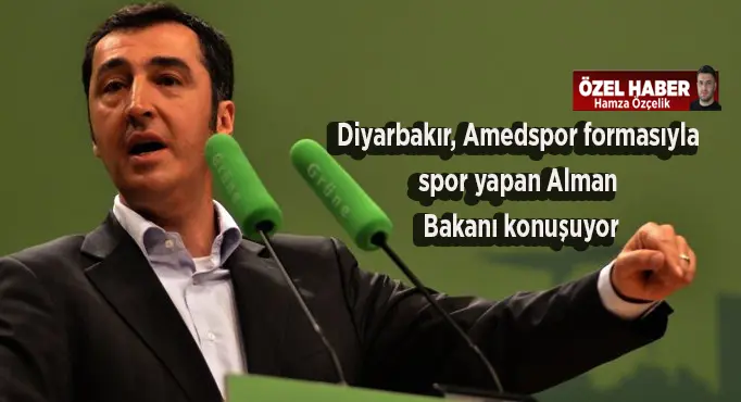 Alman Bakan Amedspor Formasıyla spor yaptı, o anlar viral oldu