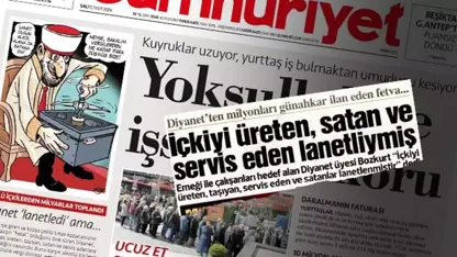 Ramazan'da İslam'a nefret nöbetini Cumhuriyet sürdürdü! Peygamberi hedef aldılar