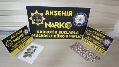 Otobüsle uyuşturucu sevkıyatı yapan şahsa gözaltı