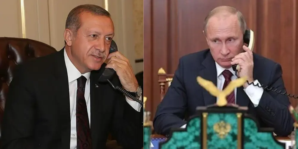 Cumhurbaşkanı Erdoğan, Putin ile telefonda görüştü