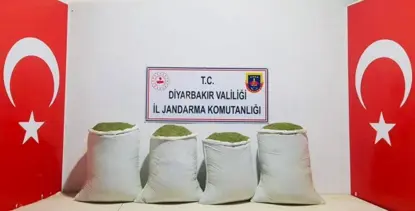 Lice'de 192 kilo esrar yakalandı