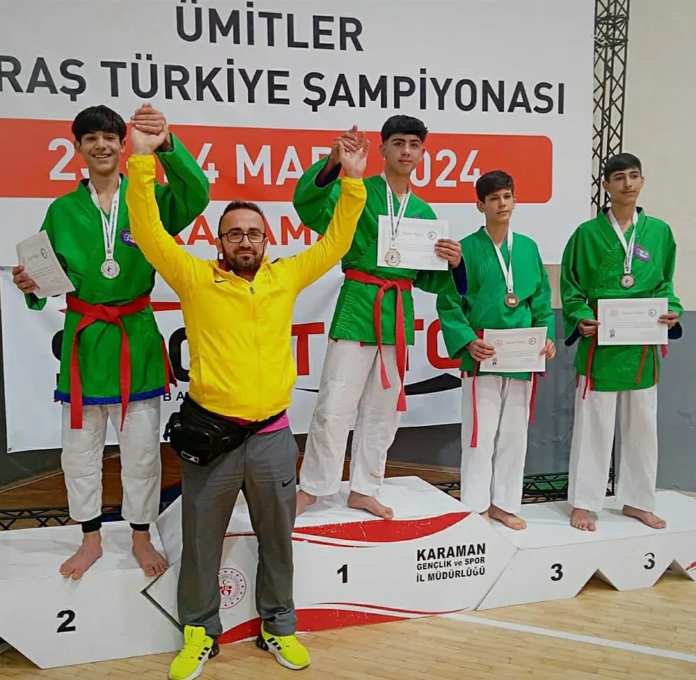 DBB'li sporcular şampiyonadan derece ile döndü 