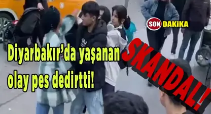 Diyarbakır’da skandal olay! Önce yere düşürdüler sonra da öldüresiye tekmelediler