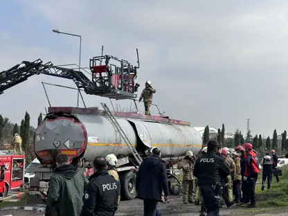 Son dakika! Yakıt tankeri patladı, 1 ölü 