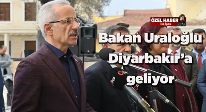 Uraloğlu Diyarbakır’a geliyor