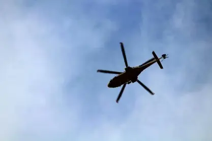 Askeri helikopter düştü: 3 ölü