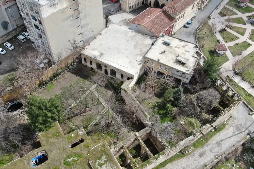 Turistlerden Diyarbakır’ın Ali Ağa Konağı'na yoğun ilgi