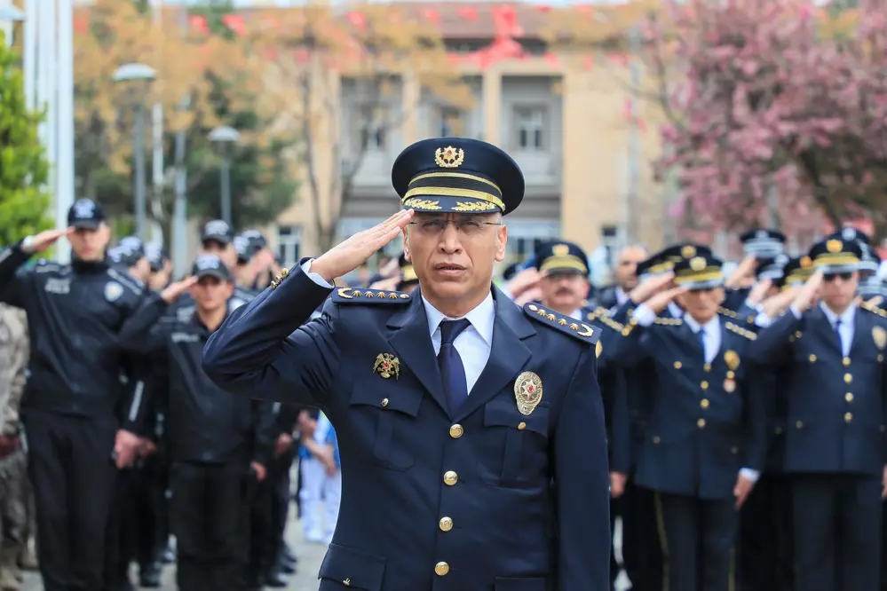 Türk Polis Teşkilatının 179.yılında Anıtpark’ta çelenk takdimi yapıldı