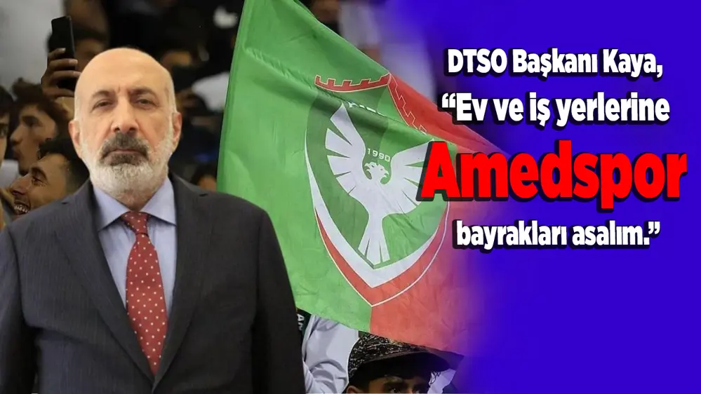 Kaya'dan Amedspor bayrağı asma çağrısı