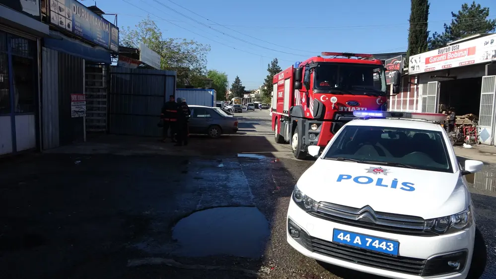 Çakmak gazı bomba gibi patladı