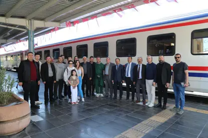 Turistik Güneydoğu Ekspresinin ilk ziyaretçileri fenomenlerdi