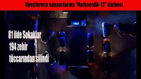 81 ilde 194 uyuşturucu simsarlarına 