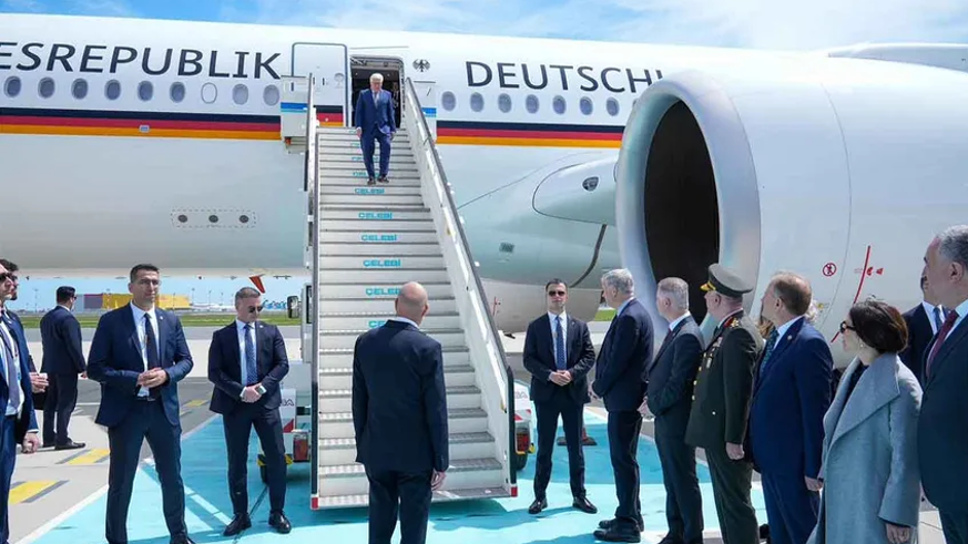 Steinmeier İstanbul'da