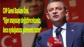 CHP Genel Başkanı Özel, 