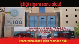 İçtiği sigara sonu oldu! Pencereden düşen şahıs canından oldu