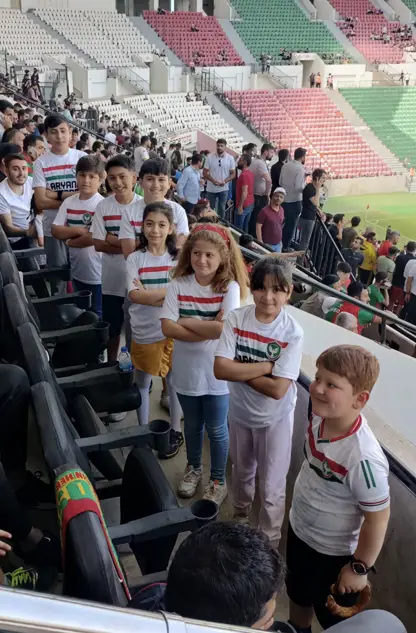 Amedspor maçı 7 yaş üzeri çocuklara ücretli mi?