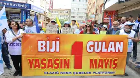 Elazığ'da 1 Mayıs telaşı