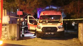 Ambulansın oksijen tüpü parladı