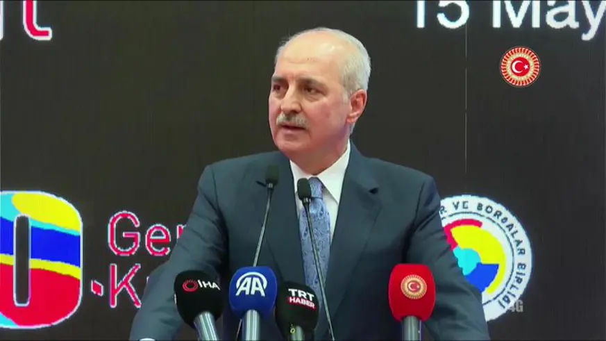 TBMM Başkanı Numan Kurtulmuş, anayasa görüşmeleri kapsamında AK Parti Meclis Grubu'nu ziyaret etti