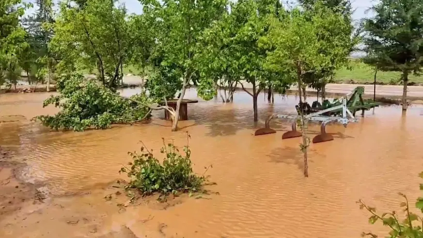 Suruç ve Bilecik'te tarım arazileri sular altında kaldı