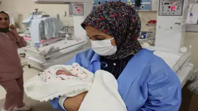 Adıyaman'da 585 gram doğan bebek 107 gün sonra taburcu edildi