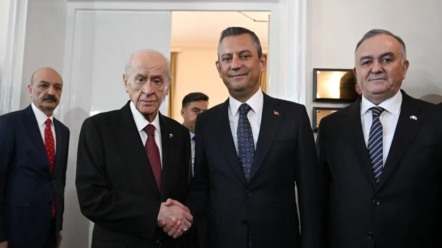 Devlet Bahçeli ve Özgür Özel görüşmesi sona erdi