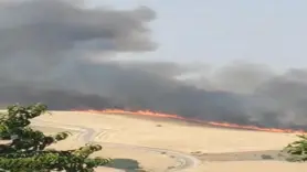 Diyarbakır'da bir mahallede başlayan yangın, başka mahallede söndürüldü