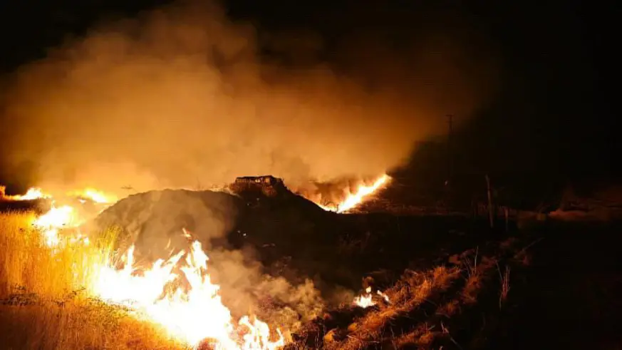 Diyarbakır ve Mardin'den sonra Şırnak'ta da anız faciası; 7 köy etkilendi